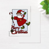 étiquette cadeau jolly père Noël (Bureau)