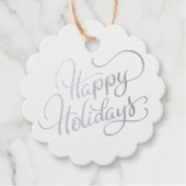 Étiquette-cadeau Joyeuses fêtes (Devant)