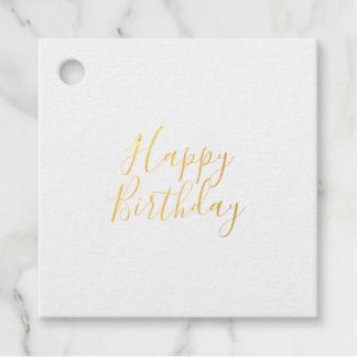 Étiquette-cadeau Joyeux anniversaire