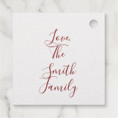 Étiquette-cadeau Joyeux anniversaire (Dos)