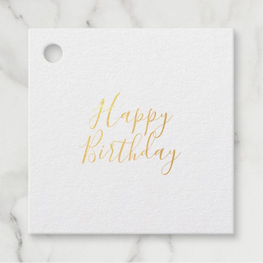 Étiquette-cadeau Joyeux anniversaire (Devant)