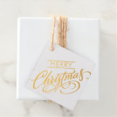 Étiquette-cadeau Joyeux Noël (Avec boite)