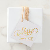 Étiquette-cadeau Joyeux Noël (Avec boite)