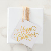 Étiquette-cadeau Joyeux Noël (Avec boite)