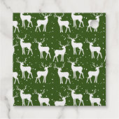 Étiquette-cadeau Joyeux Noël Élégant Script moderne | Berry (Dos)