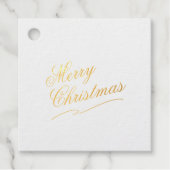 Étiquette-cadeau Joyeux Noël photo (Devant)