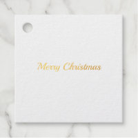 joyeux noël simple feuille cadeau minimum