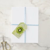 Étiquette Cadeau Kiwi Vert (Avec de laficelle)