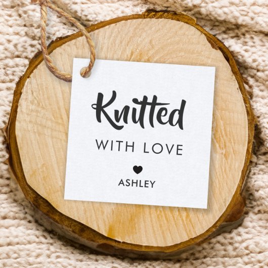 Étiquette cadeau, Kraft