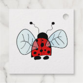 Étiquette-cadeau Ladybird (Dos)