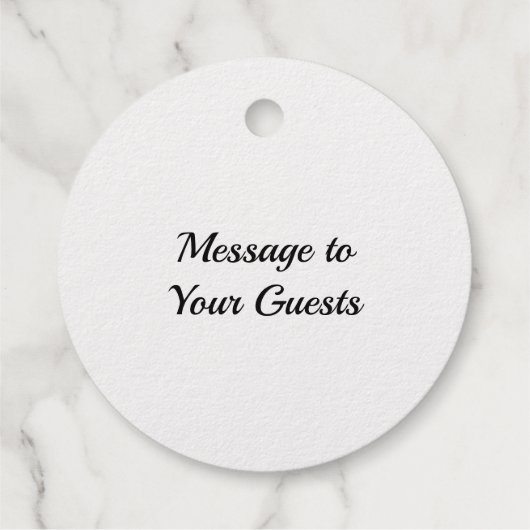 Étiquette-cadeau Laisser l'amour étinceler VRAI or huile (Dos)