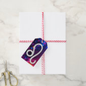 Étiquette Cadeau Lion (Avec de la ficelle)