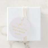 Étiquette-cadeau Logo Monogram Business (Avec boite)