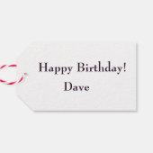 Étiquette cadeau Lollipops (Dos Horizontal)