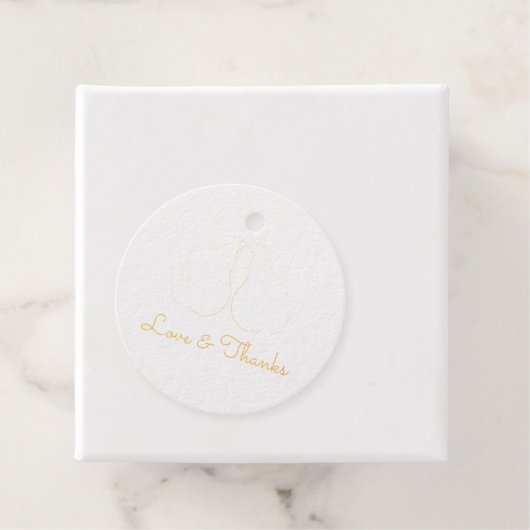 Étiquette-cadeau L'oreille parfaite - Amour&Merci (Avec boite)