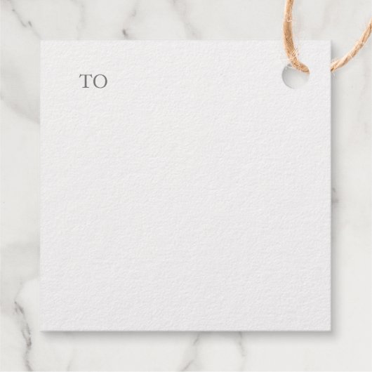 Étiquette-cadeau Lune d'or et étoiles (Dos)