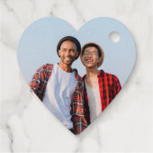 Étiquette-cadeau M. et M. Text Mariage Gold et Silver Gay (Dos)