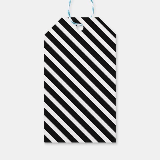 Étiquette cadeau Mariage de script en gras noir (Dos)