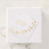 Étiquette cadeau Mariage de vin, Merci (Avec boite)