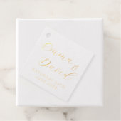 Étiquette-cadeau Mariage élégant personnalisé (Avec boite)