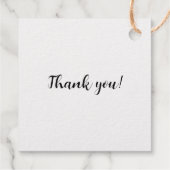 Étiquette-cadeau Mariage Gold de luxe (Dos)