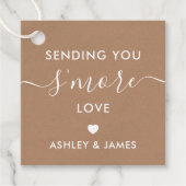 Étiquette Cadeau, Mariage Kraft (Devant)