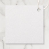 Étiquette-cadeau Mariage Merci Élégant écriture manuscrite Script c (Dos)