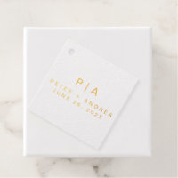 Mariage minimaliste moderne