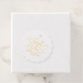 Étiquette-cadeau Mariage Mint To Be (Avec boite)