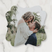 Étiquette-cadeau Mariage photo de la citation d'abeille Merci (Dos)