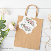 Étiquette Cadeau Mariage Pivoires "Love Sweet Take