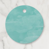 Étiquette-cadeau Merci de couronne d'or (Dos)