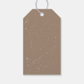 Étiquette cadeau Merci de fête d'anniversaire de C (Dos)