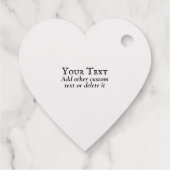 Étiquette-cadeau Merci Ferme Poulet Hen Logo Luxe (Dos)