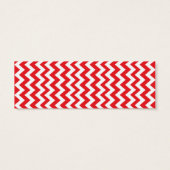 Étiquette cadeau monogramme avec Chevron (Dos)