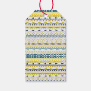 Étiquette Cadeau Motif Africain