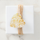 Étiquette-cadeau Motif Feuille verdoyant - Nature Botanique (Avec boite)