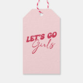 Étiquette Cadeau Nashville Let's Go Girls (Dos)