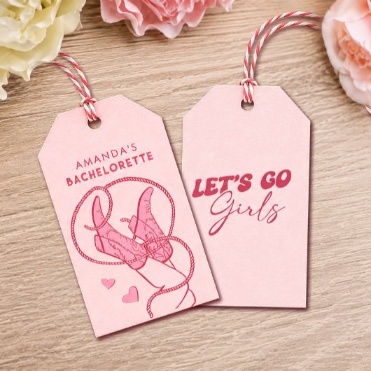Étiquette Cadeau Nashville Let's Go Girls