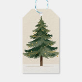 étiquette cadeau Noël (Dos)