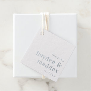 Étiquette-cadeau Nos Moment VRAI FOIL Wedding Favor Tags