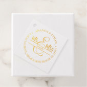 Étiquette-cadeau Nouvelle adresse pour le mariage (Avec boite)