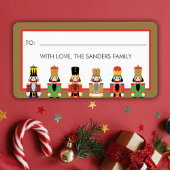ÉTIQUETTE CADEAU NUTCRACKER DE NOËL