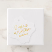 Étiquette-cadeau ô doux souvenir (Avec boite)