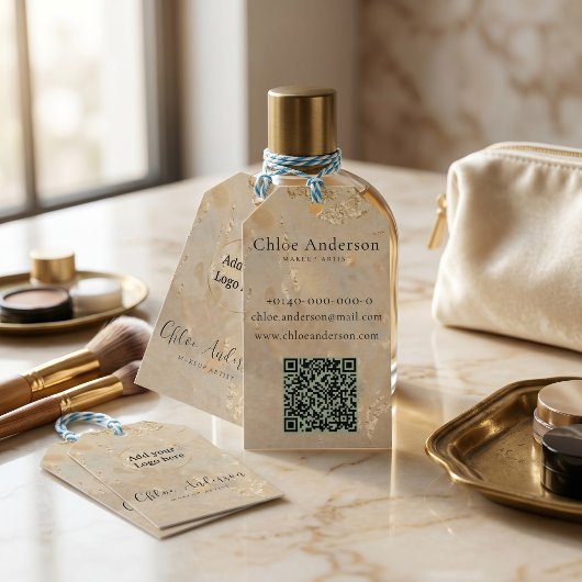 Étiquette Cadeau Opale Luxe Pour Emballage