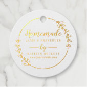 Étiquette-cadeau Packaging pour les supports d'entreprise de petite (Devant)