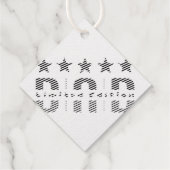 Étiquette-cadeau Papa Limited Edition (Dos)