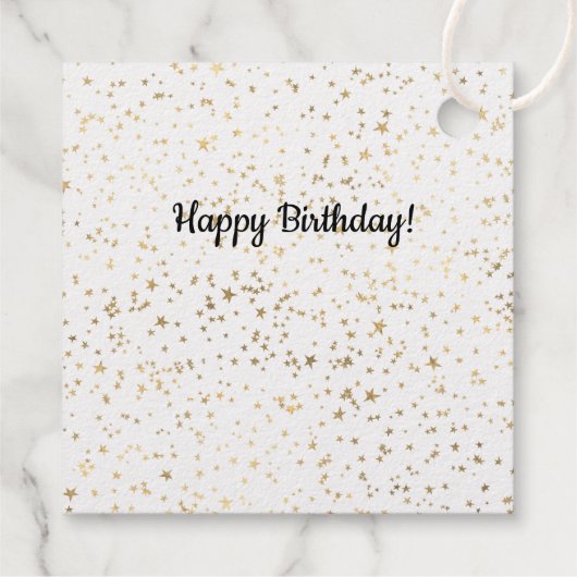 Étiquette-cadeau Papillon (Dos)