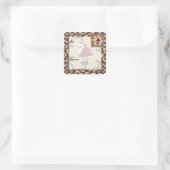 Étiquette cadeau père Noël Christmas (Sac)