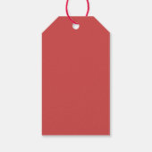 Étiquette cadeau petit chat noir et blanc merci (Dos)